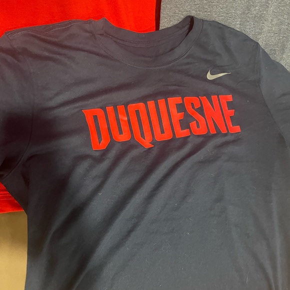 Nike Duquesne University T-Shirt Set - Red, Gray, and Blue - Picture 3 of 7